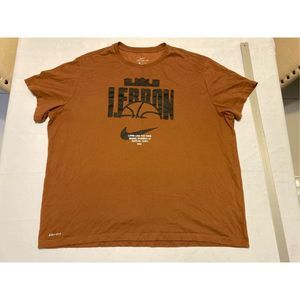 Nike LeBron Men's Brown Graphic Dri-FIT T-Shirt